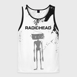 Мужская майка без рукавов Radiohead Радиохед Z