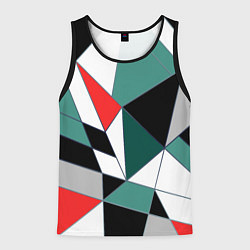 Мужская майка без рукавов Абстрактный геометрический