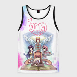 Майка-безрукавка мужская Doki Doki Доки Доки Z, цвет: 3D-черный