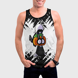 Майка-безрукавка мужская Скид и Памп FNF, цвет: 3D-черный — фото 2