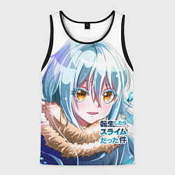 Майка-безрукавка мужская Римуру, О моём перерождении, цвет: 3D-черный