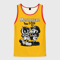 Майка-безрукавка мужская Motorhead x Cuphead, цвет: 3D-красный