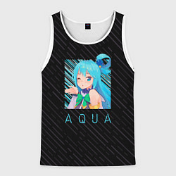 Мужская майка без рукавов Аква Aqua Коносуба KonoSuba