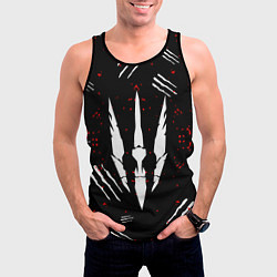 Майка-безрукавка мужская The Witcher 2 : Убийцы королей, цвет: 3D-черный — фото 2