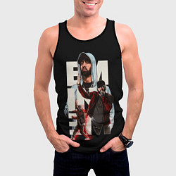 Майка-безрукавка мужская Marshall Mathers, цвет: 3D-черный — фото 2