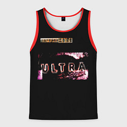 Майка-безрукавка мужская Ultra - Depeche Mode, цвет: 3D-красный