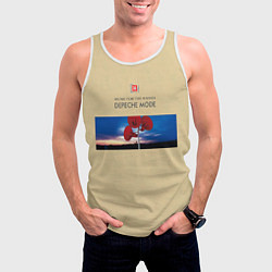 Майка-безрукавка мужская Music for the Masses -, цвет: 3D-белый — фото 2