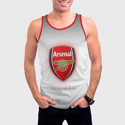Майка-безрукавка мужская F C Arsenal, цвет: 3D-красный — фото 2