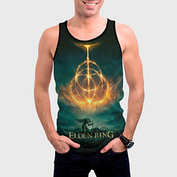 Майка-безрукавка мужская Elden Ring Game Art, цвет: 3D-черный — фото 2