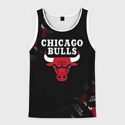 Мужская майка без рукавов ЧИКАГО БУЛЛС БЫКИ CHICAGO BULLS