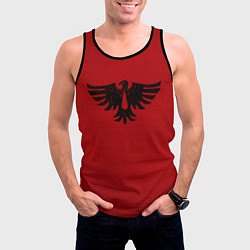 Майка-безрукавка мужская Кровавые Вороны цвет ордена, цвет: 3D-черный — фото 2