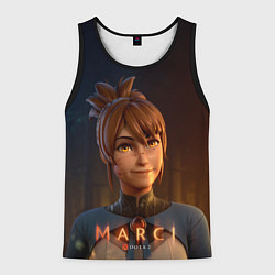 Майка-безрукавка мужская Милаха Марси, цвет: 3D-черный