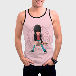 Майка-безрукавка мужская Joey Ramone, цвет: 3D-черный — фото 2