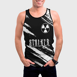 Майка-безрукавка мужская S T A L K E R 2: Тени Чернобыля, цвет: 3D-черный — фото 2