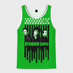 Мужская майка без рукавов Green day is here