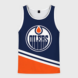 Мужская майка без рукавов Edmonton Oilers Эдмонтон Ойлерз