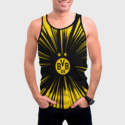 Майка-безрукавка мужская Borussia Dortmund Crush Theme, цвет: 3D-черный — фото 2