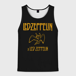 Майка-безрукавка мужская Led Zeppelin x Led Zeppelin, цвет: 3D-черный