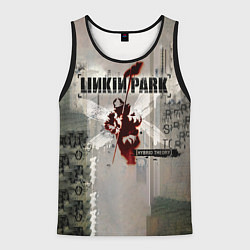 Майка-безрукавка мужская Hybrid Theory Live Around The World - Linkin Park, цвет: 3D-черный