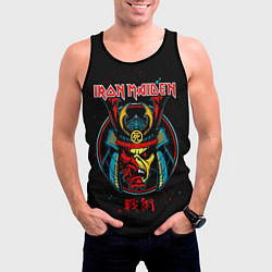 Майка-безрукавка мужская Iron Maiden - Senjutsu, цвет: 3D-черный — фото 2