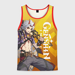 Майка-безрукавка мужская ARATAKI ITTO GEO, цвет: 3D-красный