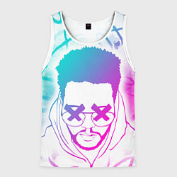 Майка-безрукавка мужская The Weeknd, XO, цвет: 3D-белый