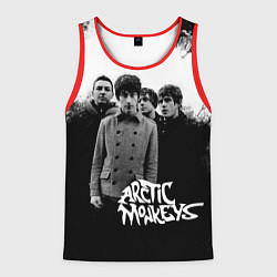 Майка-безрукавка мужская Группа Arctic monkeys, цвет: 3D-красный