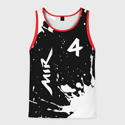 Мужская майка без рукавов МИР4 Краска