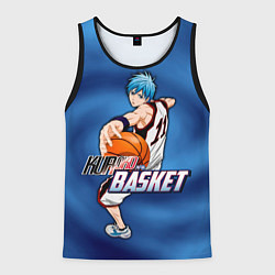 Майка-безрукавка мужская Kuroko no Basuke Kuroko Tetsuya, цвет: 3D-черный