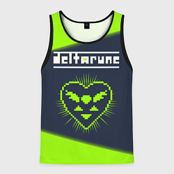 Майка-безрукавка мужская DELTARUNE - Графика, цвет: 3D-черный