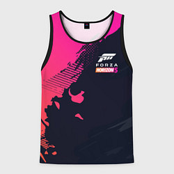 Майка-безрукавка мужская Форза Хорайзен 5 Forza Horizon 5, цвет: 3D-черный