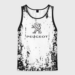 Мужская майка без рукавов Peugeot паттерн львов