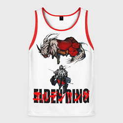 Майка-безрукавка мужская ELDEN RING время путешествовать Элден Ринг, цвет: 3D-красный