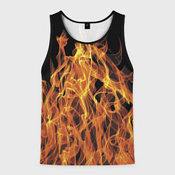 Мужская майка без рукавов Flame Pattern
