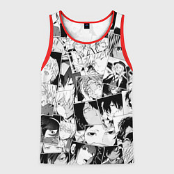 Мужская майка без рукавов Bungo Stray Dogs pattern