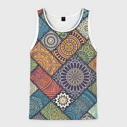 Мужская майка без рукавов Mandala-pattern