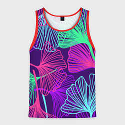 Мужская майка без рукавов Neon color pattern Fashion 2023