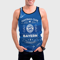 Майка-безрукавка мужская Bayern, цвет: 3D-черный — фото 2