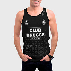 Майка-безрукавка мужская Club Brugge Форма Champions, цвет: 3D-черный — фото 2