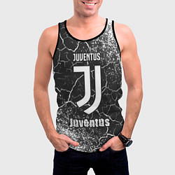 Майка-безрукавка мужская ЮВЕНТУС Juventus - Арт, цвет: 3D-черный — фото 2