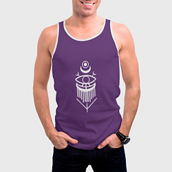 Майка-безрукавка мужская Dead by Daylight - Mikaela, цвет: 3D-белый — фото 2