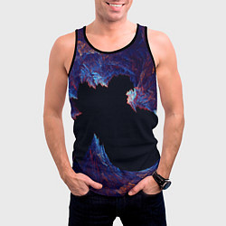 Майка-безрукавка мужская Ледяной Коралловый Риф, цвет: 3D-черный — фото 2