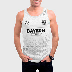 Майка-безрукавка мужская Bayern Champions Униформа, цвет: 3D-белый — фото 2