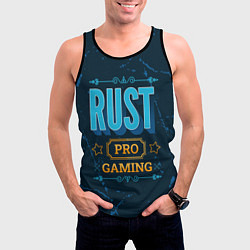 Майка-безрукавка мужская Игра Rust: PRO Gaming, цвет: 3D-черный — фото 2