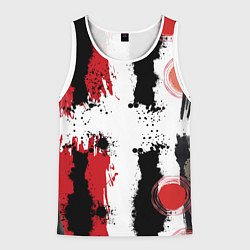 Мужская майка без рукавов Живописная Абстракция
