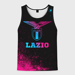 Майка-безрукавка мужская Lazio - neon gradient, цвет: 3D-черный