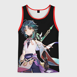 Мужская майка без рукавов Адепт Сяо - Минимализм