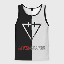 Мужская майка без рукавов The Devil wears prada - Логотип