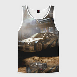 Мужская майка без рукавов Nfs most wanted bmw