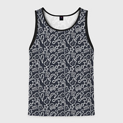 Мужская майка без рукавов Звезда рока